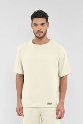 Organic Crinkled Cotton Oversized T-Shirt - Men